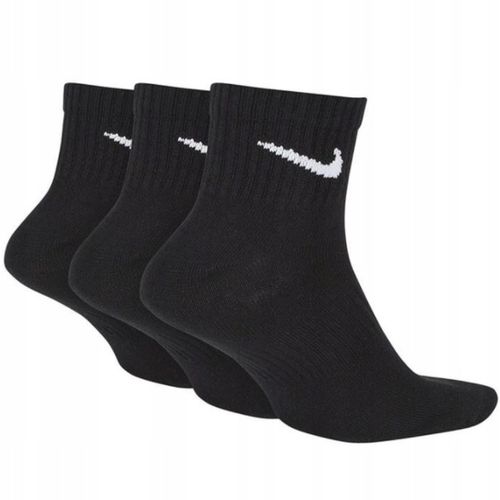 3 x PAK NIKE 100% ORYGINAŁ Skarpety WYSOKIE 1/4 Skarpetki roz. 42-46 czarne na Arena.pl
