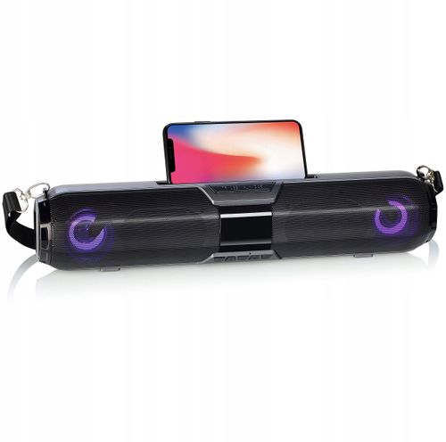 Głośnik przenośny Morgan's BT22L czarny Bluetooth 6 W Oświetlenie RGB HIT ! na Arena.pl