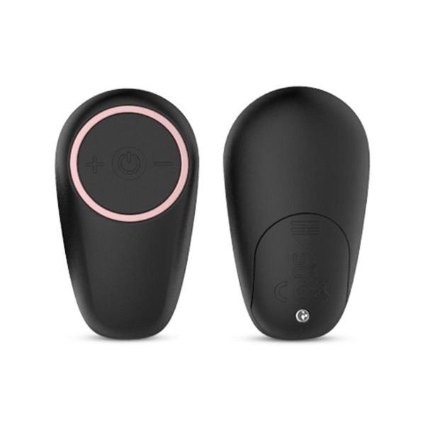 Vibe Pad Double Vibration With Remote Control - Black zdjęcie 9