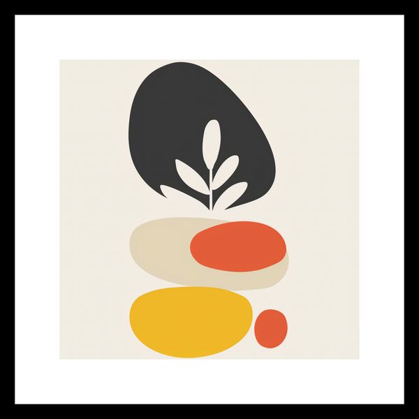 Plakat 20x20cm Botaniczna Spójność zdjęcie 3