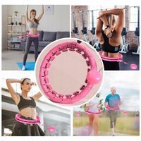 HULA HOP Z OBCIĄŻENIEM I LICZNIKIEM Odchudzające Smart z Wypustkami HULAHOP