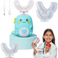 SZCZOTECZKA SONICZNA DO ZĘBÓW ELEKTRYCZNA AKUMULATOROWA DLA DZIECI 2-12 LAT