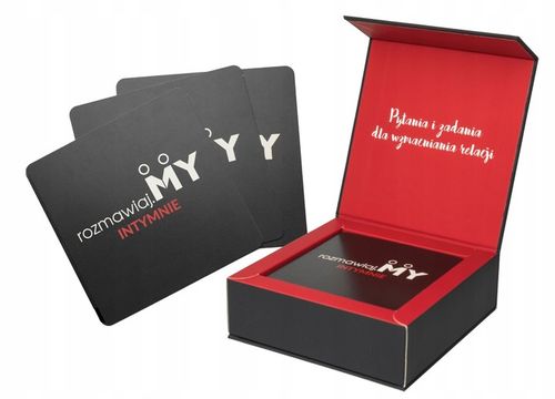 Prezent gra dla par Rozmawiaj.MY Intymnie 50 KART 90 PYTAŃ rozpalcie emocje na Arena.pl