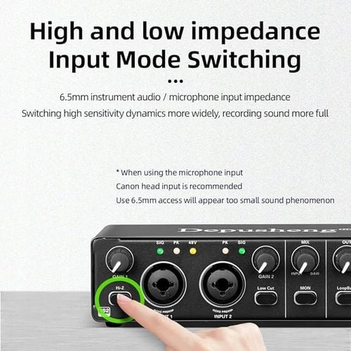 Interfejs dźwiękowy Depusheng Interfejs audio USB RX2 na Arena.pl