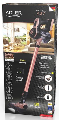 Odkurzacz Ręczny Pionowy Bezworkowy ADLER AD 7044 na Arena.pl