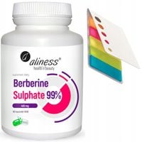 Berberine Sulphate SIARCZAN 99% 400 mg 60 kapsułek VEGE bez laktozy
