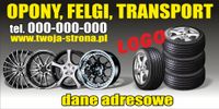 baner BANERY wulkanizacja wymiana opon mocne 2x1m