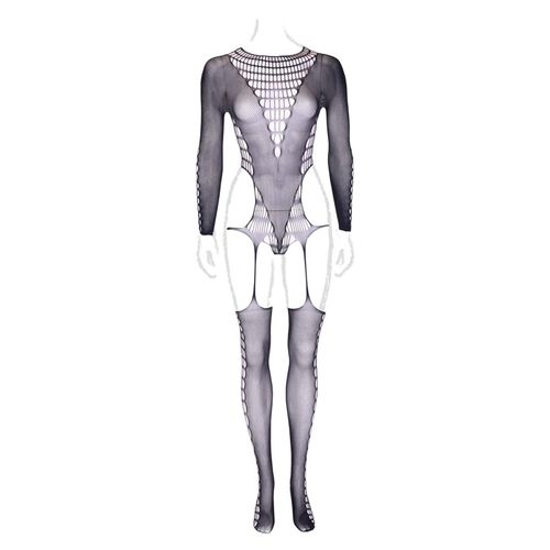 kalyke xxiii - bodystocking with turtleneck - plus size na Arena.pl