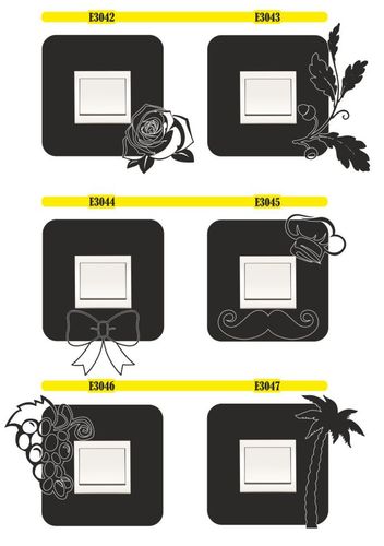 naklejki na włącznik NAKLEJKA POD KONTAKT ścienne na Arena.pl