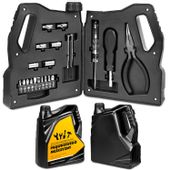 Zestaw narzędzi śrubokręt bity szczypce nasadki