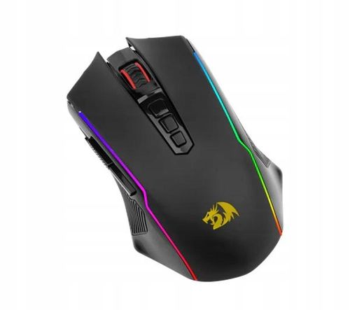 Mysz gamingowa Redragon M914 RGB Nix Czarna bezprzewodowa na Arena.pl
