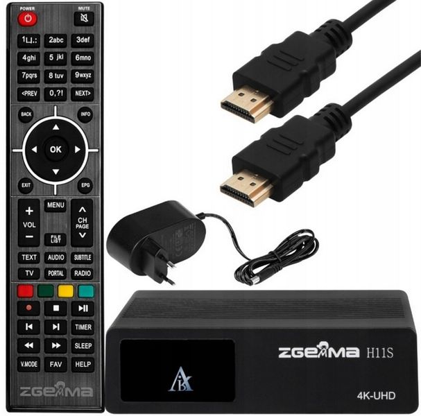 ZGEMMA H11s DEKODER 4K ENIGMA2 E2 IPTV Cccam OsCam zdjęcie 1
