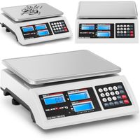 waga sklepowa handlowa licząca lcd rs232 6000 g / 0.1 g