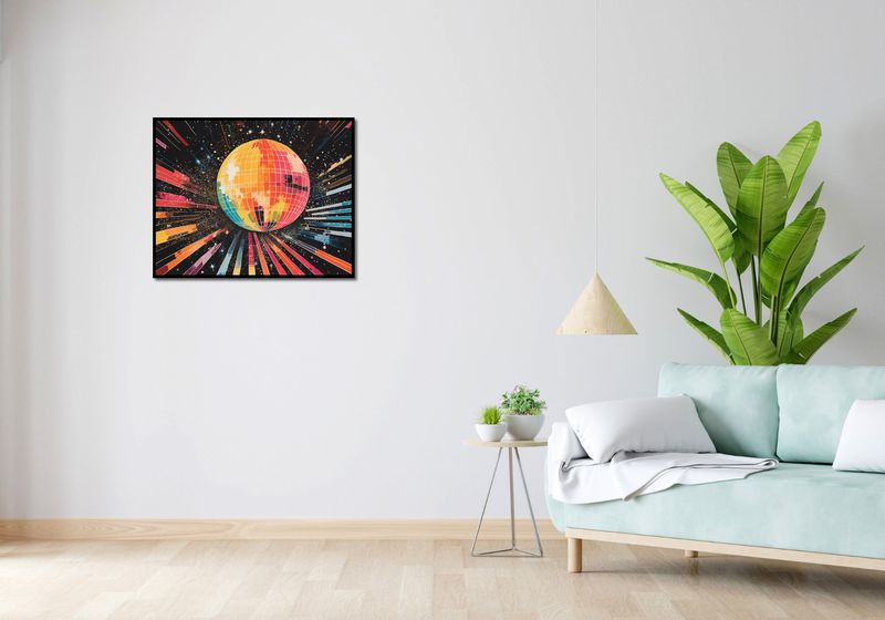 Plakat 76x60,5cm Disco Gra! zdjęcie 4
