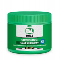 Smar silikonowy bezbarwny do Tworzyw sztucznych Gumy - 500g - Spożywczy NSF