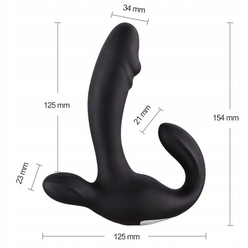 MASAŻER PROSTATY ŁADOWANY PRZEZ USB + PILOT na Arena.pl