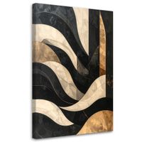 Obraz glamour do wnętrz loftowych, Nowoczesna abstrakcja