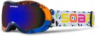 GOGLE NARCIARSKIE SNOWBOARDOWE SASAGI ODPORNE NA PROMIENIOWANIE UV