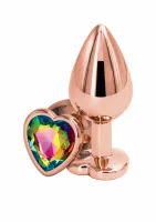 ns novelties rear assets rose gold heart m - aluminiowy model z sercem,
