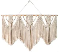 Makrama na Ścianę Boho Łapacz Snów Ozdoba Ścienna