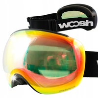 GOGLE NARCIARSKIE GOGLE SNOWBOARDOWE REVO SHIFT NIEPARUJĄCE UV400