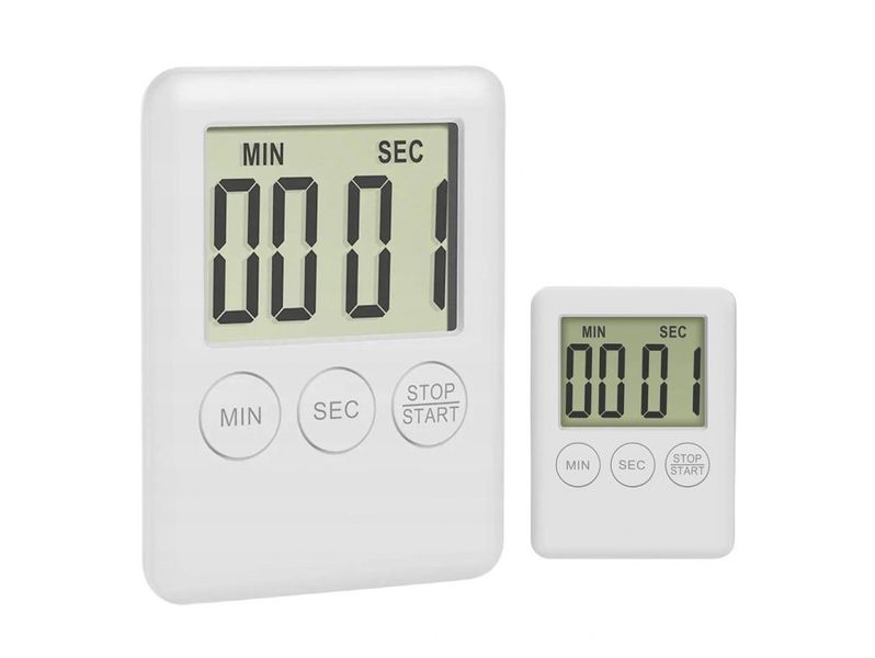 Minutnik kuchenny na magnes stoper timer lcd zdjęcie 1