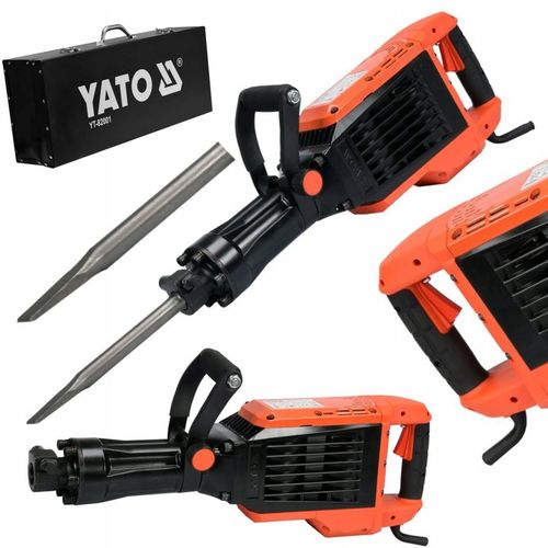 YATO MŁOT WYBURZENIOWY 65J CHŁODZONY OLEJEM YT-82001 HEX 1600W CEGŁA na Arena.pl