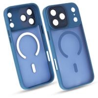 Etui do iPhone 17 Pro niebieski mat MagSafe case plecki pokrowiec ochrona