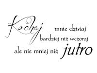 60X40CM KOCHAJ MNIE BARDZIEJ OBRAZ DRUK