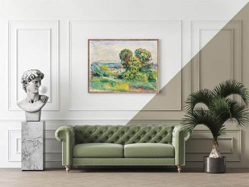 Landscape, Pierre-Auguste Renoir - plakat 30x20 cm na Arena.pl