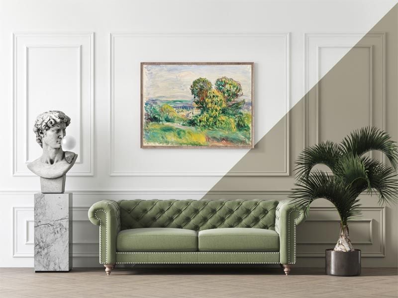 Landscape, Pierre-Auguste Renoir - plakat 30x20 cm zdjęcie 3