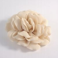 KWIAT Z MATERIAŁU RÓŻA BROSZKA PRZYPINKA LOLITA AKCESORIA 12 CM