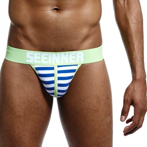 Jockstrap SEEINNER Magic Stripes (Green) M na Arena.pl