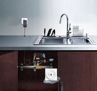 CZUJNIK SENSOR ZALANIA WODĄ ALARM POWIADOMIENIE NA TELEFON TUYA ZigBee