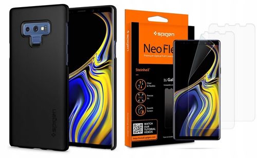 ETUI GALAXY NOTE 9 SPIGEN THIN FIT CASE + 2X FOLIA na Arena.pl