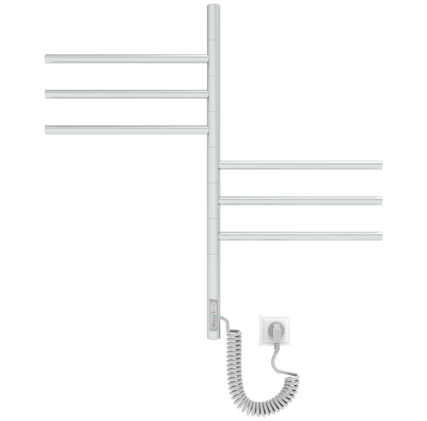 ELNA Grzejnik łazienkowy elektryczny Wertykal 6 Stal nierdzewna zdjęcie 6