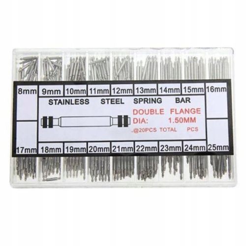 Teleskopy do paska Zestaw naprawczy paska do zegarków 8-25mm 360szt na Arena.pl