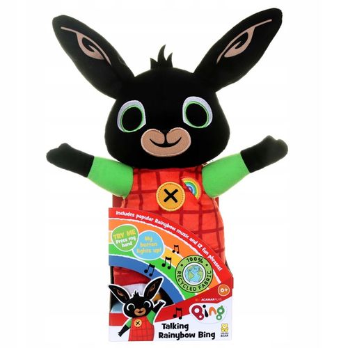 Króliczek BING 30cm - pluszak MÓWI I ŚPIEWA PO POLSKU - baw się i ucz! na Arena.pl
