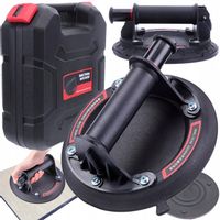 PRZYSSAWKA PRÓŻNIOWA UCHWYT DO PŁYTEK GLAZURY SZYB 200mm 150KG WALIZKA