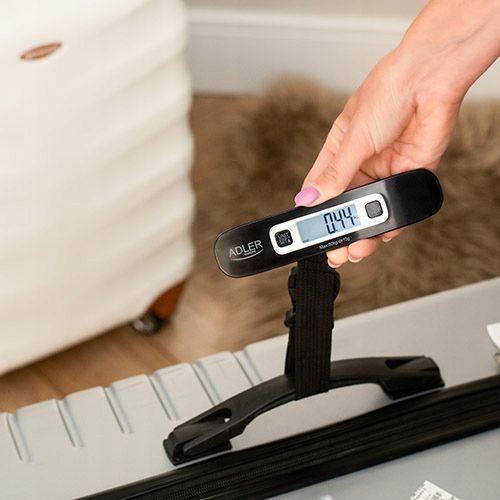 Kompaktowa Waga Bagażowa Podróżna Ad8190 50Kg Lcd Funkcja Tarowania na Arena.pl