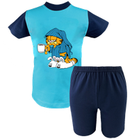 Krótka Piżama dziecięca Garfield i Przyjaciele