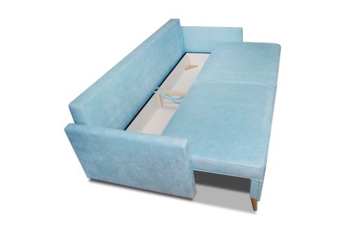 Kanapa Sofa BLUE+pufa na Arena.pl