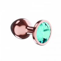 plug butt plug diamond topaz shine l rose gold