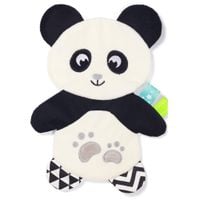 BABYONO Przytulanka szeleścik dla niemowląt PANDA POLLY