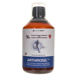 Arthrosil™ krzem organiczny z glukozaminą i chondroityną - 0,5 l