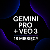 GOOGLE AI PRO 2 TB - SUBSKRYPCJA 18 MIESIĘCY | NA TWOJE KONTO