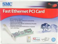 SMC SMC1244TX RJ45 10/100Mbps PCI