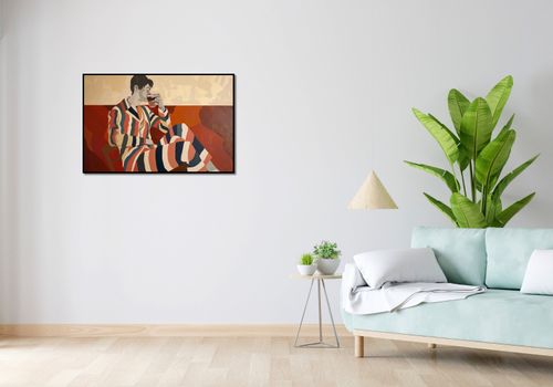 Plakat 91,5x60cm Przerwa Aby Odetchnąć na Arena.pl