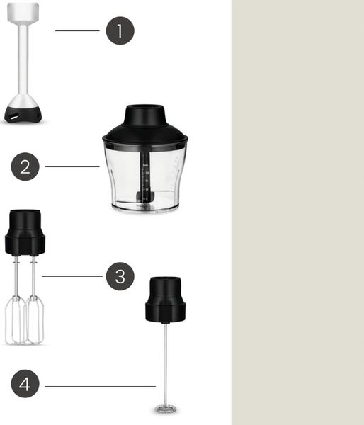 MOCNY WIELOFUNKCYJNY BLENDER MIKSER RĘCZNY 5w1 TYTANOWE OSTRZE temp do 140° zdjęcie 9