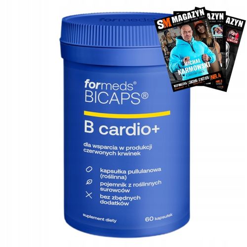 FORMEDS BICAPS B CARDIO WITAMINA B6 60k KRĄŻENIE na Arena.pl